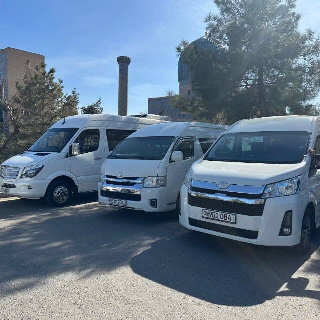 Mercedes Sprinter group transfer in Uzbekistan