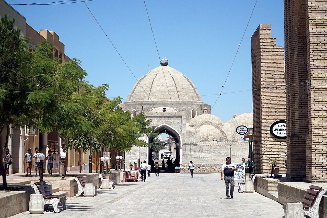 Trading domes in Bukhara