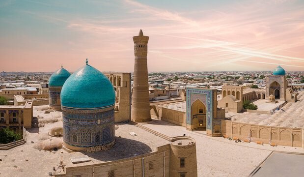 Bukhara — Poi Kalon complex and minaret