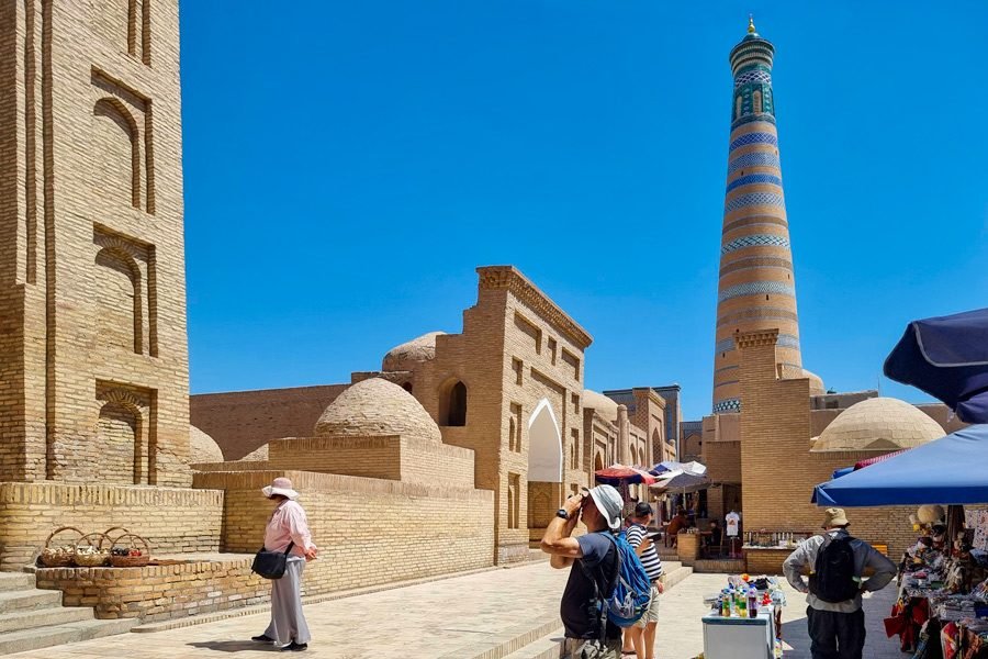 Khiva old city lanes